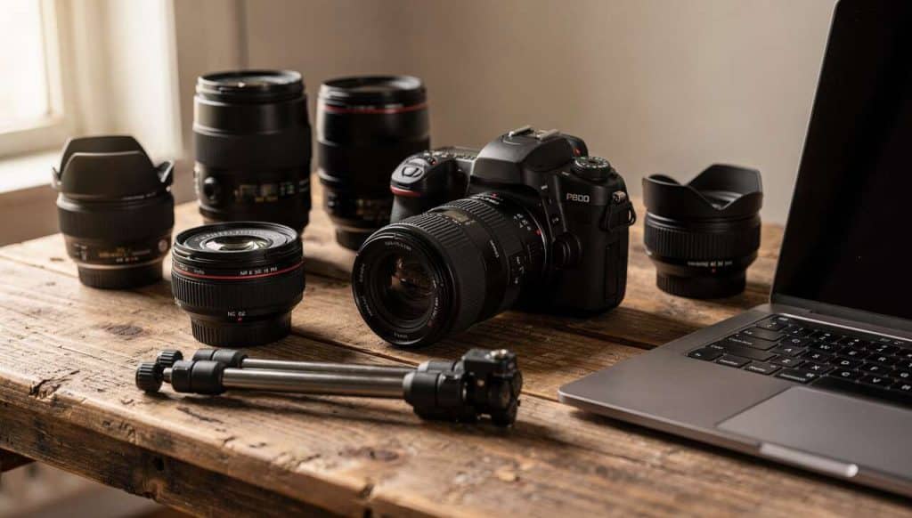 Zoom sur les matériels nécessaires dans le cadre d'un bac pro photographie
