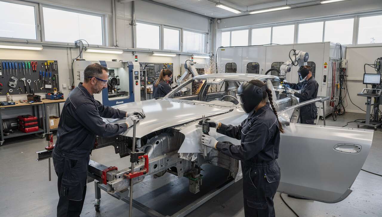 L'avenir des métiers : bac pro construction des carrosseries