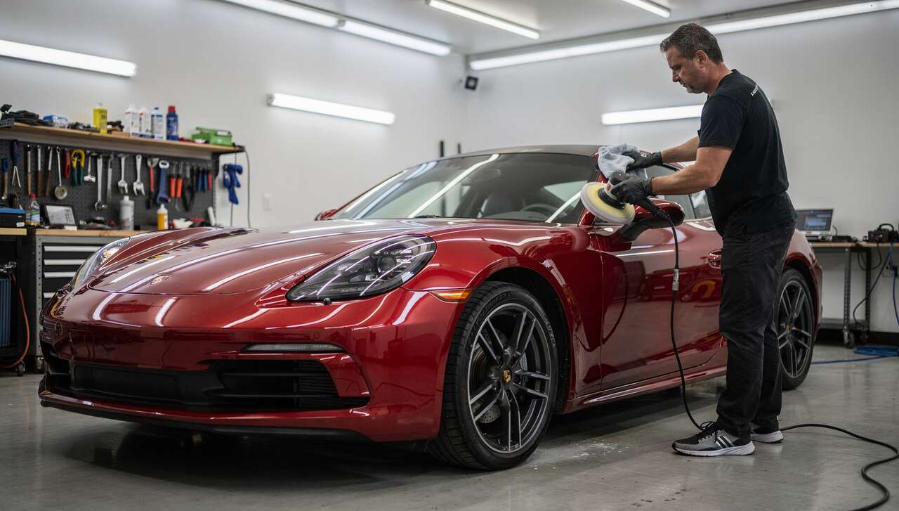 Processus de lustrage et de polissage pour plus de brillance