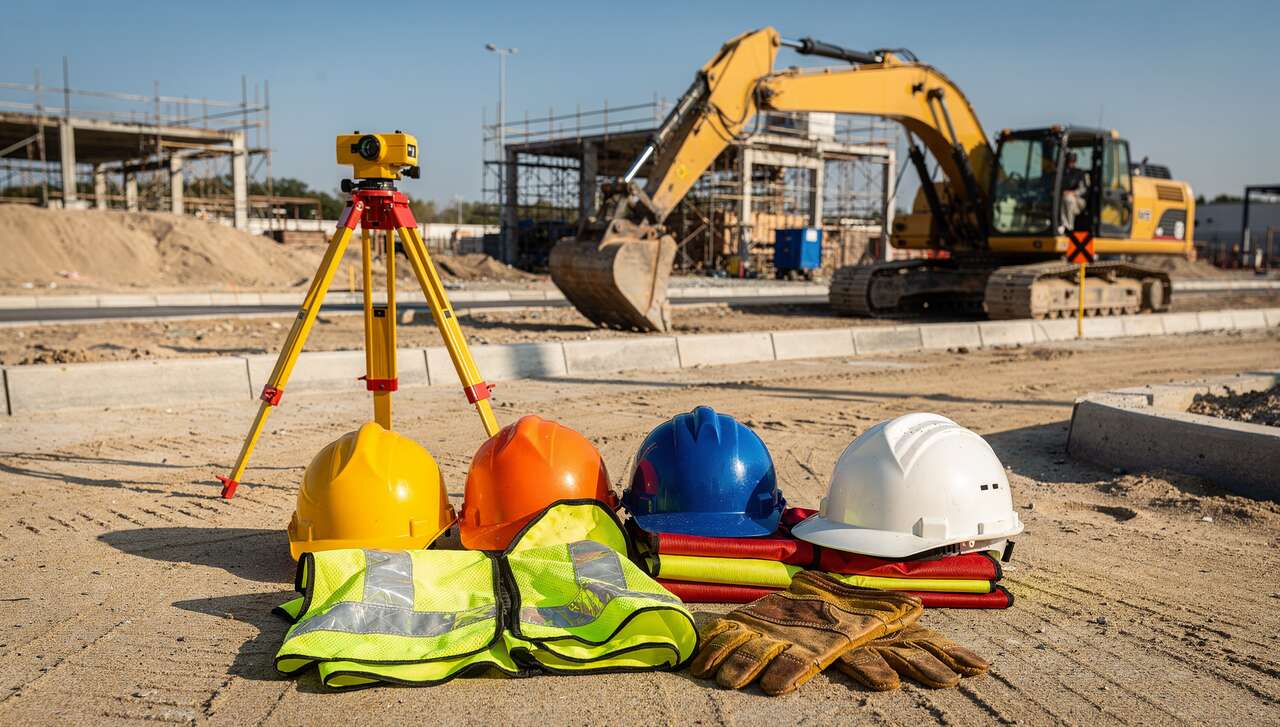 Identifier les outils indispensables en travaux publics