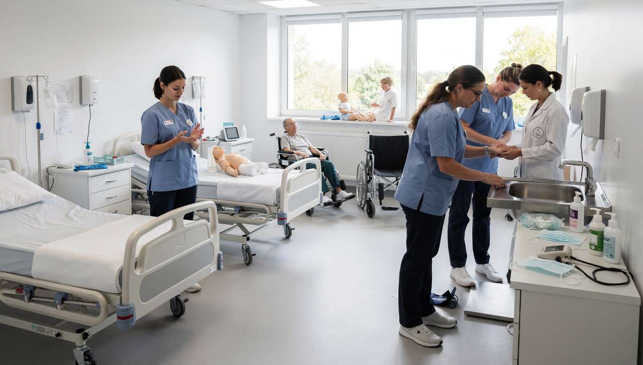 Tenue et hygiène professionnelle pour les soignants