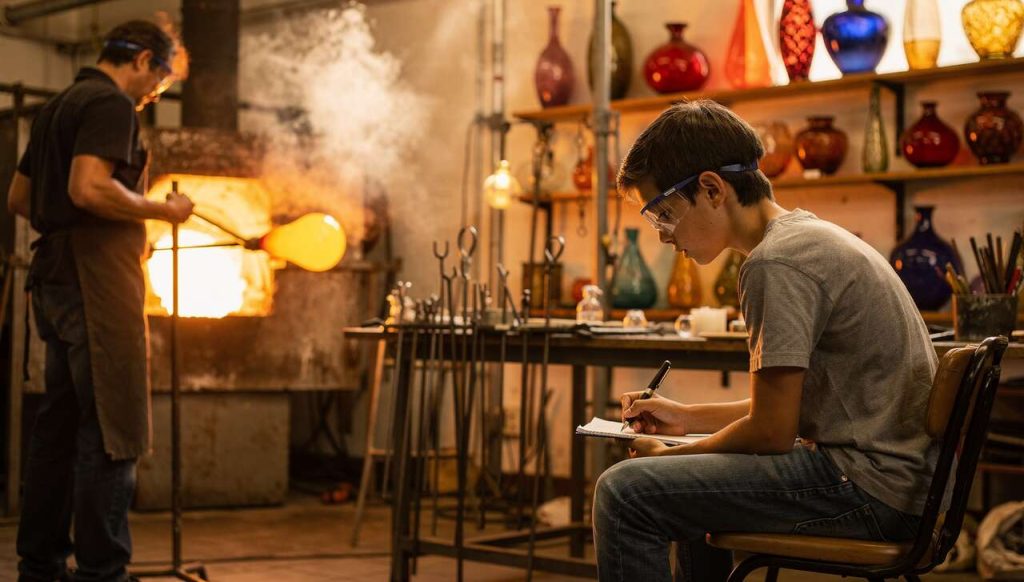 Étudier en verrerie : les compétences clés à acquérir