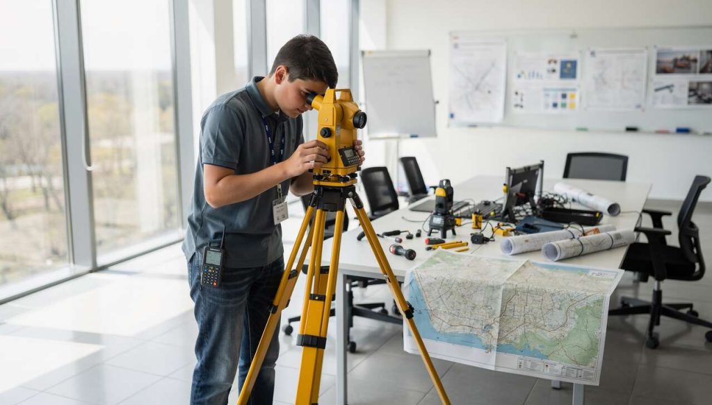 Équipements indispensables pour un bac pro géomètre