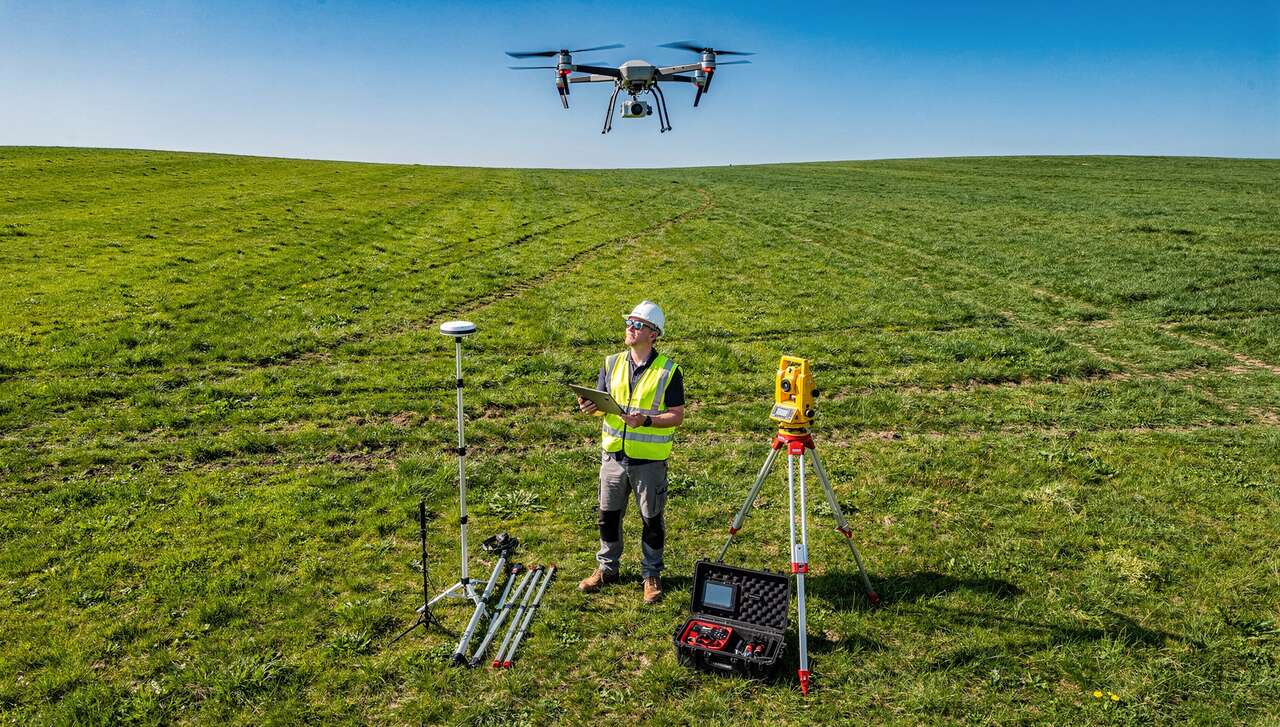 Utilisation des drones pour des relevés aériens précis