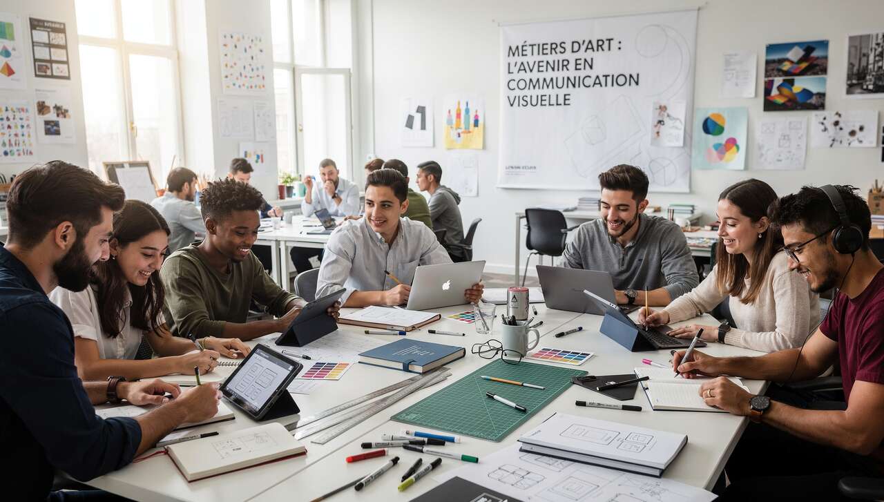 Métiers d'art : pourquoi choisir un bac pro en communication visuelle ?