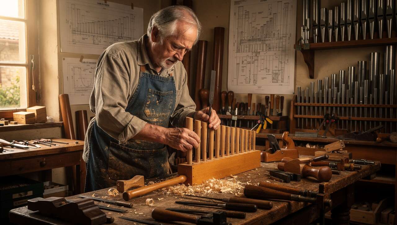 Zoom sur les outils de l'artisanat : le Bac pro artisanat et métiers d'art - facteur d'orgues option organier