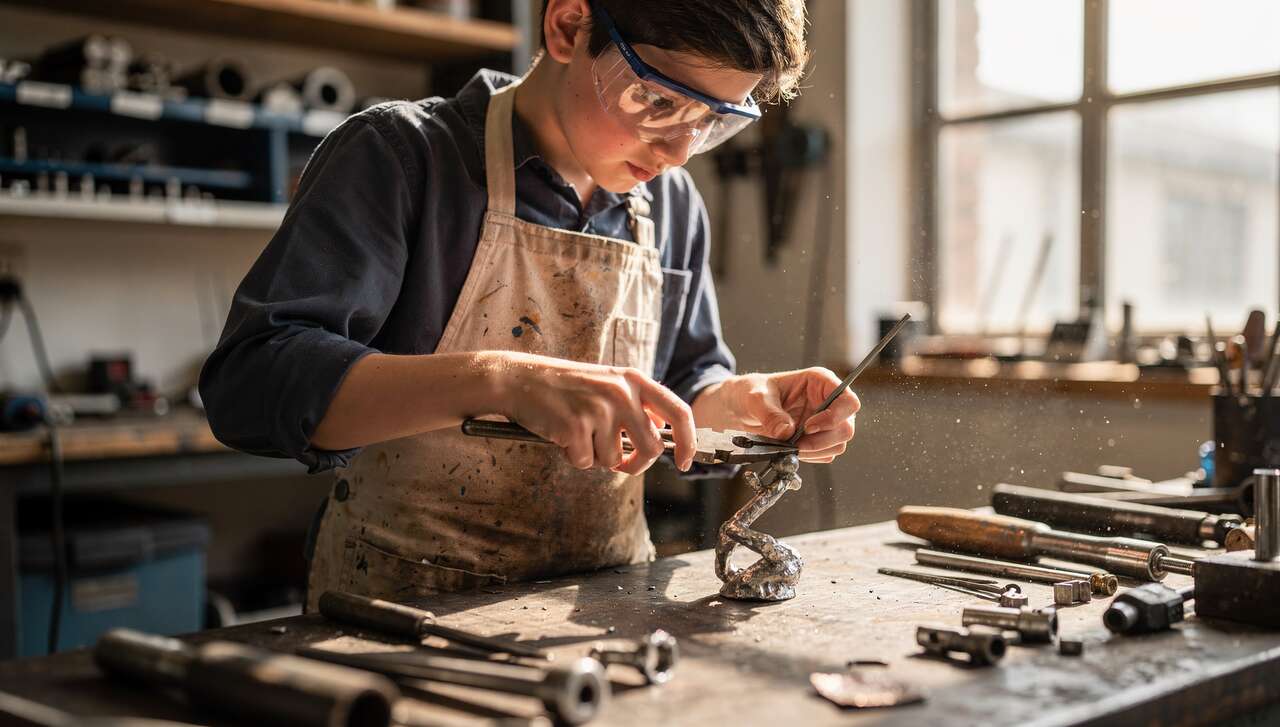 Techniques de base en métallerie pour étudiants