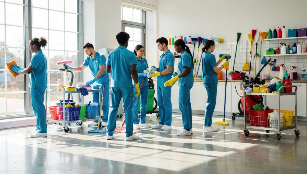 Stages indispensables en propreté après le bac pro