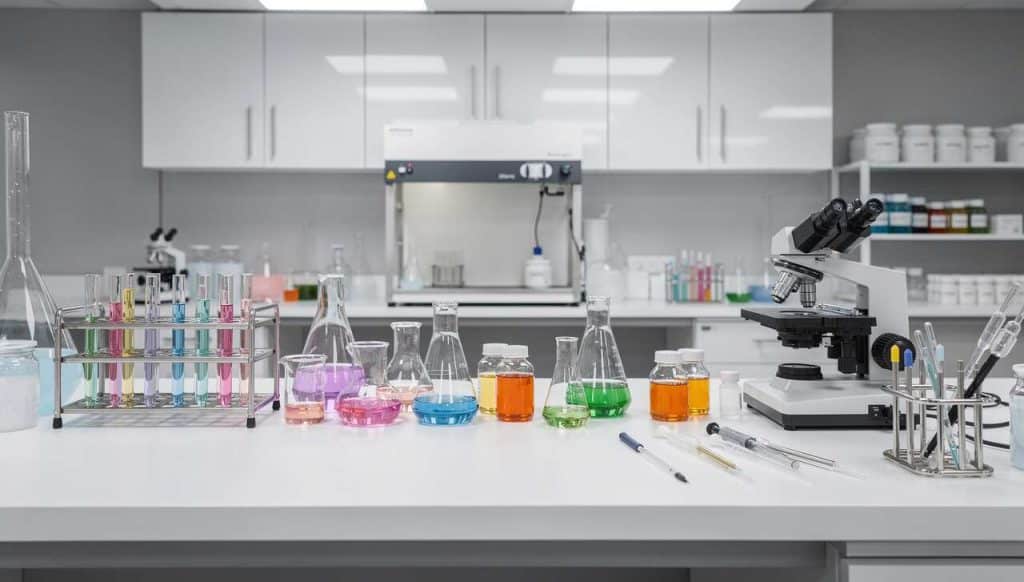 Équipements essentiels : indispensables pour le Bac pro industries cosmétiques