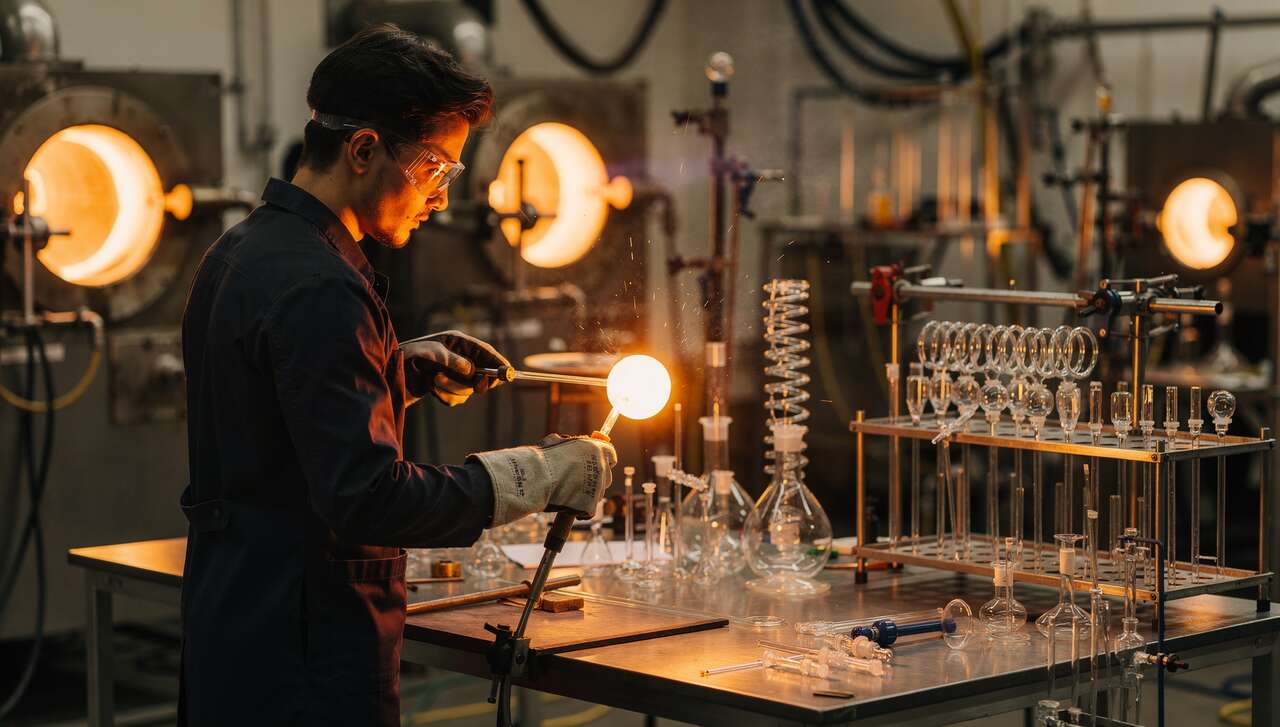 Carrière en verrerie scientifique : quelles opportunités après le bac pro ?