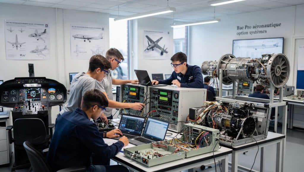 Bac Pro aéronautique option systèmes : les équipements à connaître