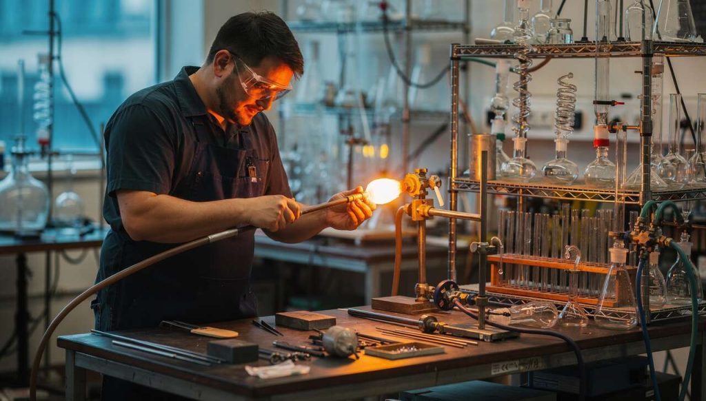 Les débouchés d’un bac pro verrerie scientifique