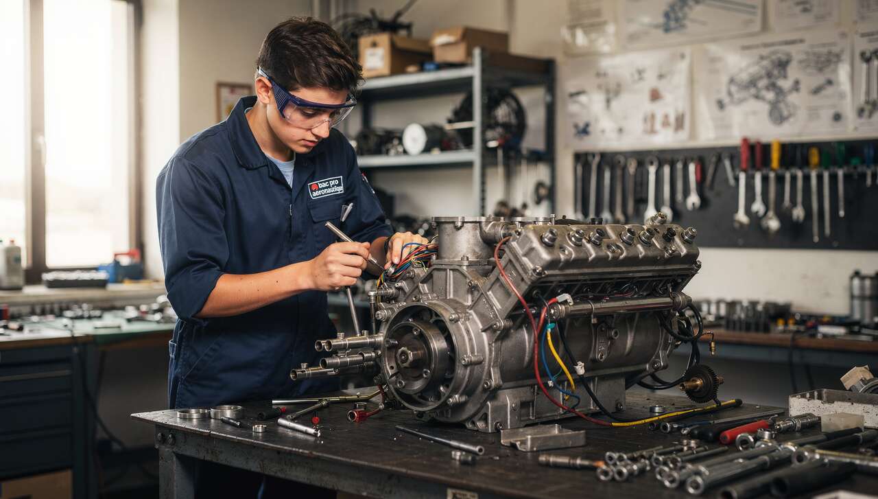 Les compétences essentielles en bac pro aéronautique