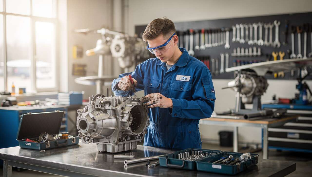 Présentation du bac pro aéronautique