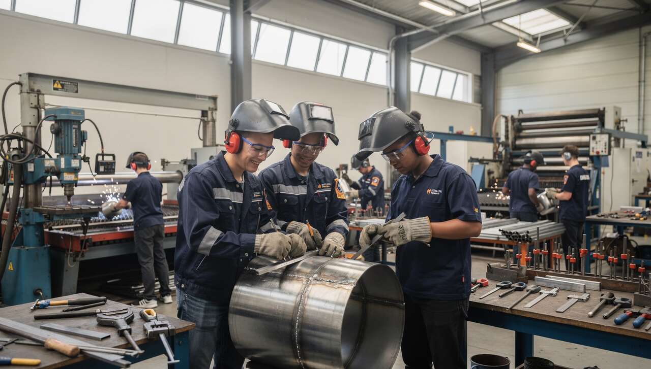 Introduction au bac pro technicien en chaudronnerie industrielle