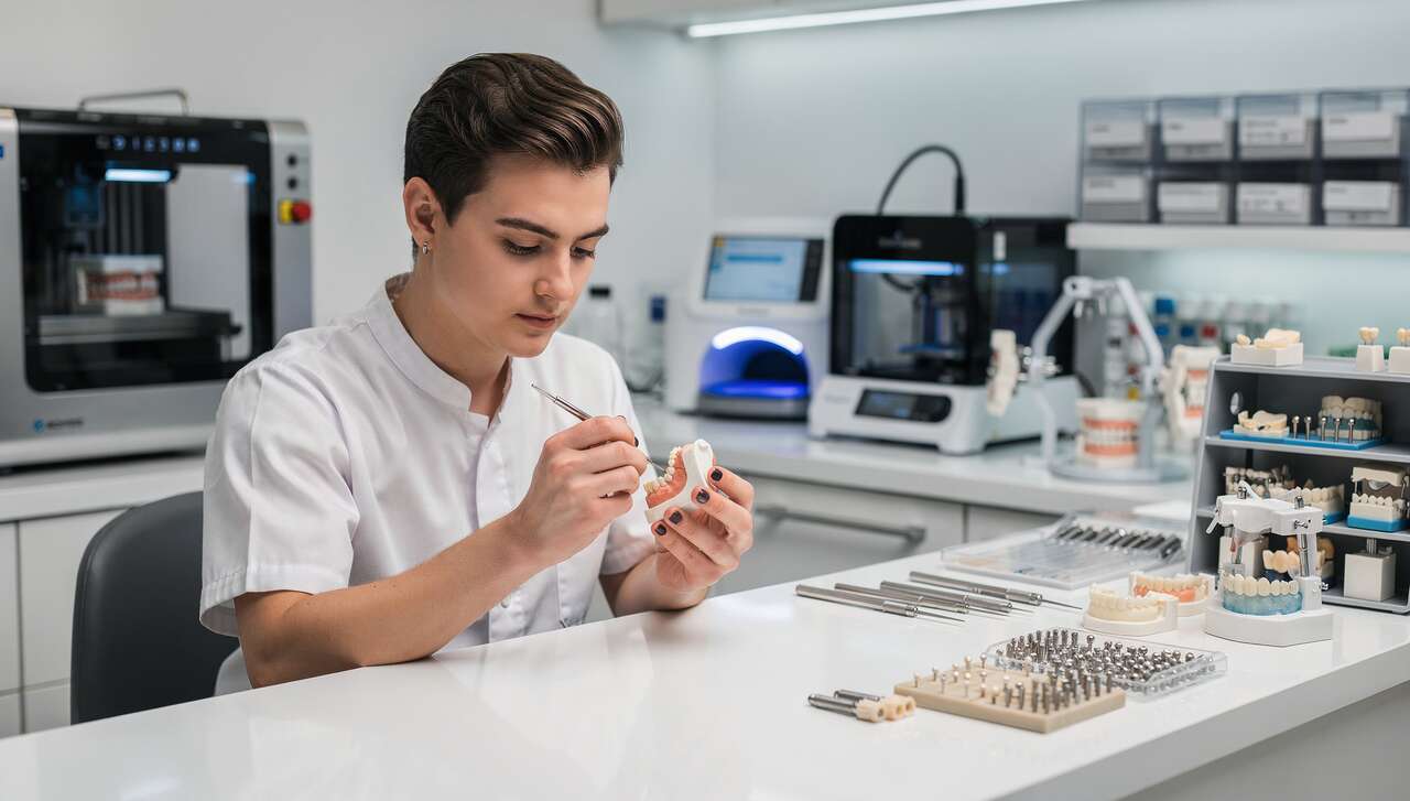 Débouchés professionnels après le bac pro technicien en prothèse dentaire