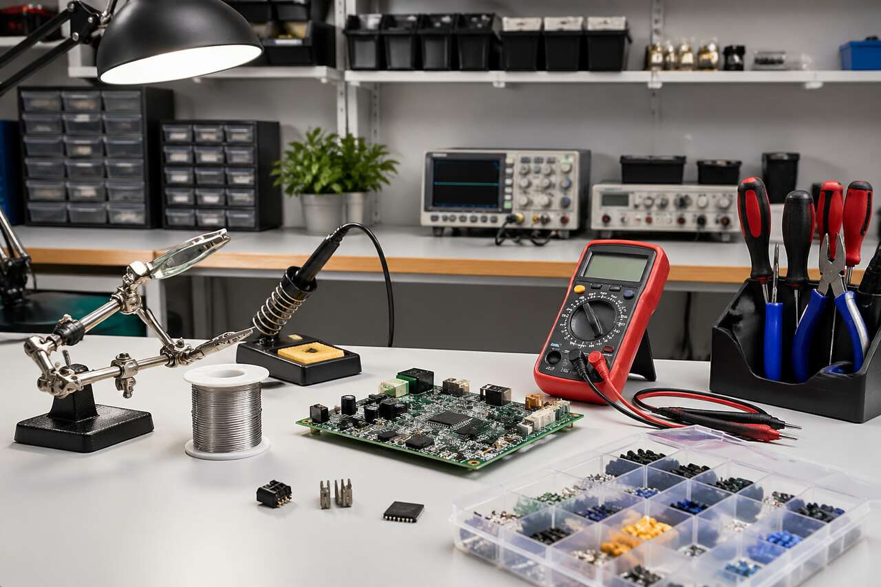 Équipements essentiels pour un bac pro électronique efficace