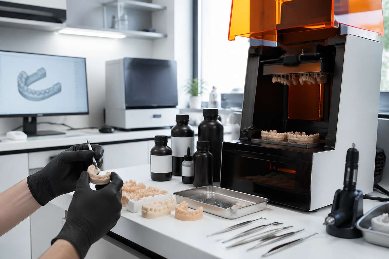 Les coulisses entre résine et impression 3d