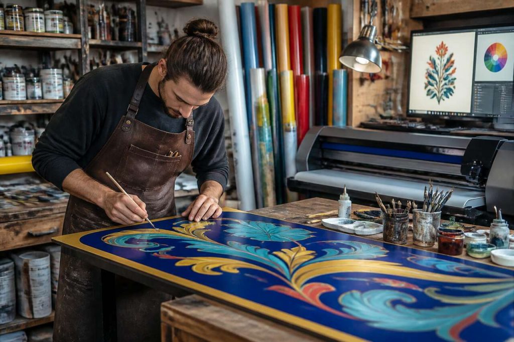 Outils clés du Bac pro artisanat et métiers d'art option métiers de l'enseigne et de la signalétique