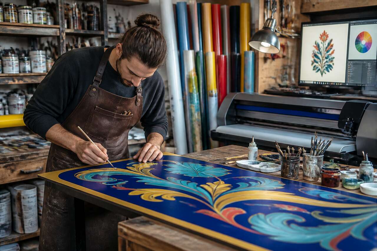 Outils clés du Bac pro artisanat et métiers d'art option métiers de l'enseigne et de la signalétique