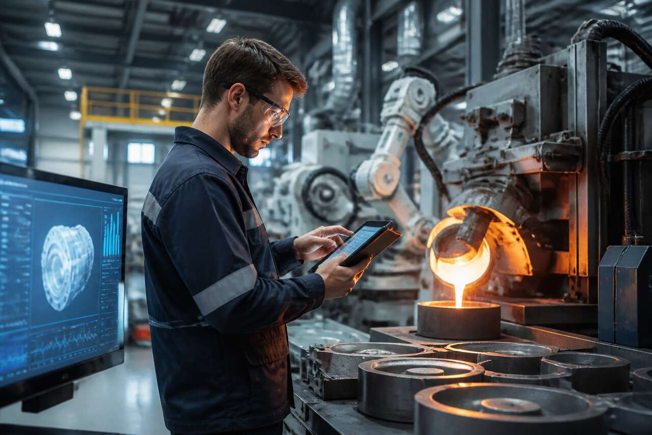 Guide des métiers après un bac pro maintenance : la métallurgie connectée