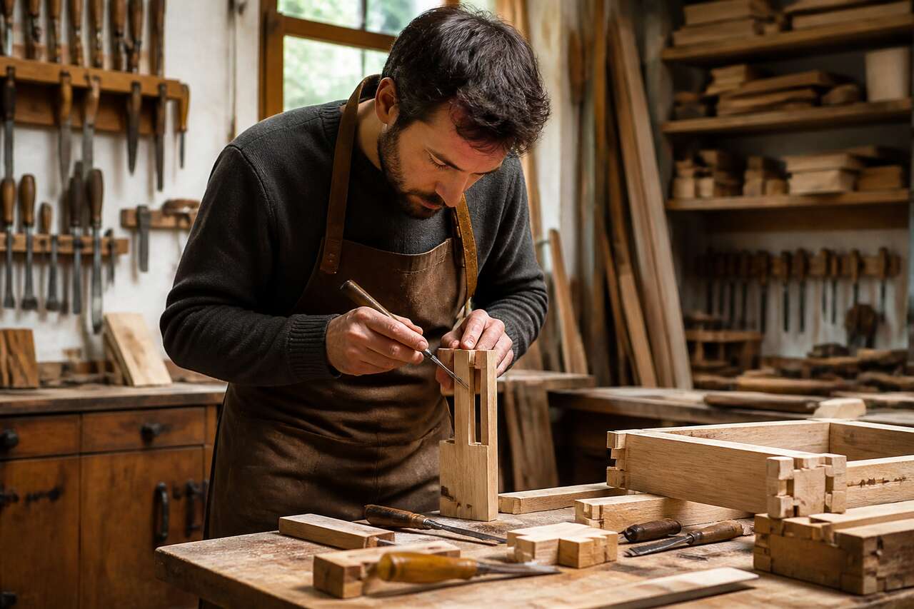 Apprendre les assemblages de base en menuiserie