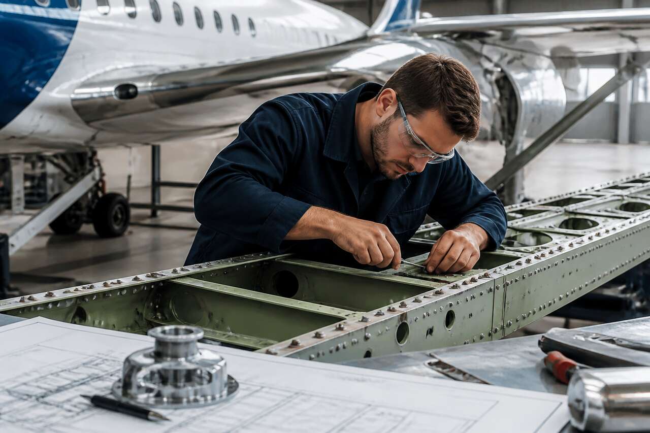 Métiers de l'aéronautique : focus sur l'option structure