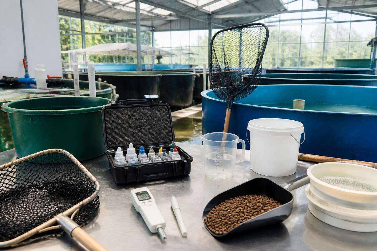 Matériel essentiel pour les activités d'aquaculture Matériel essentiel pour les activités d'aquaculture