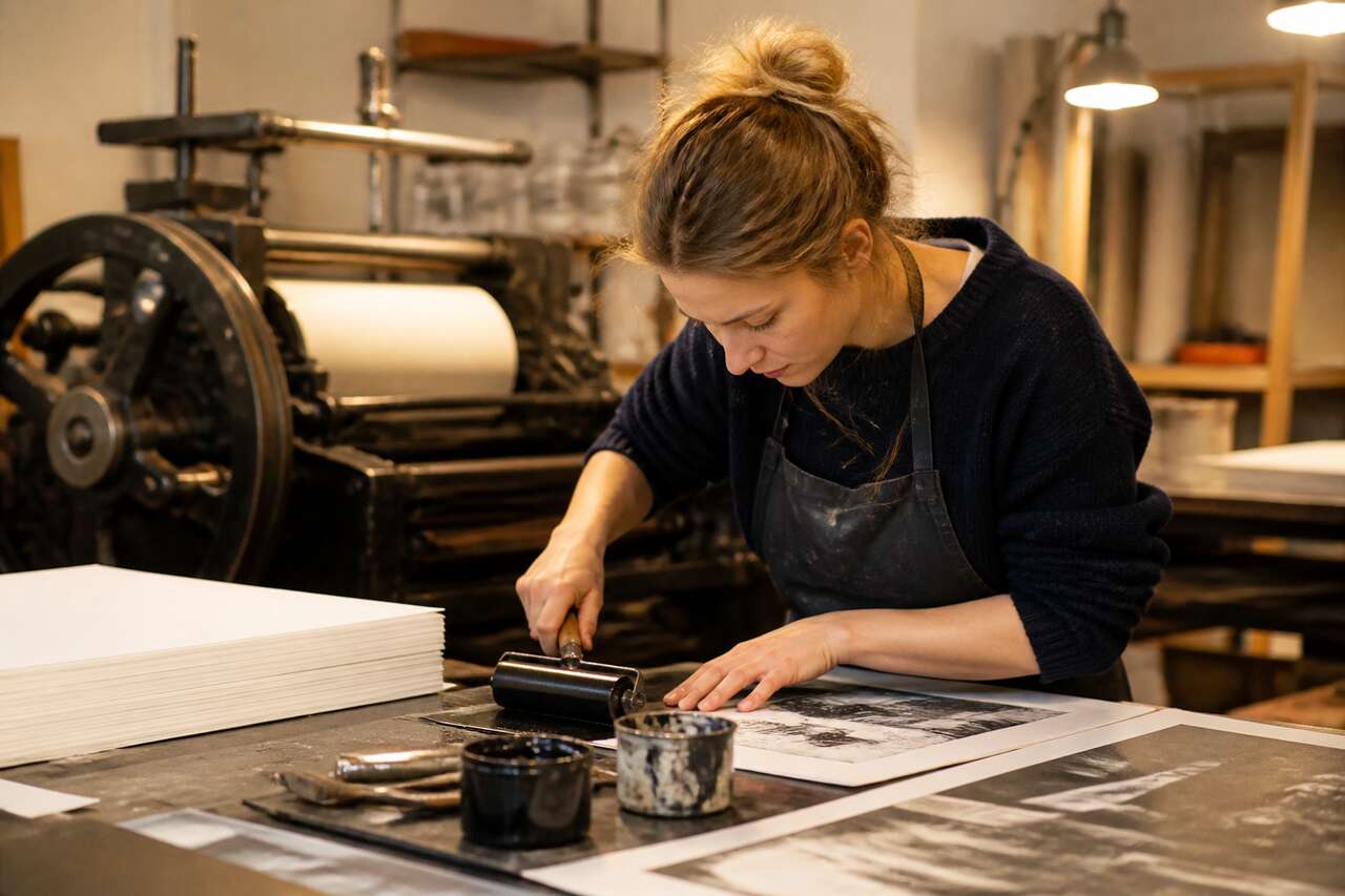 Bac pro productions imprimées : matières à maîtriser