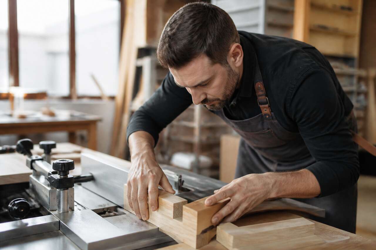 Techniques de découpe et d'assemblage pour un agencement précis Techniques de découpe et d'assemblage pour un agencement précis