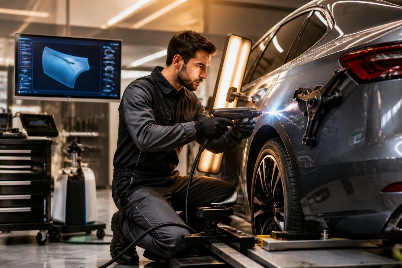 Le débosselage sans peinture : une compétence indispensable